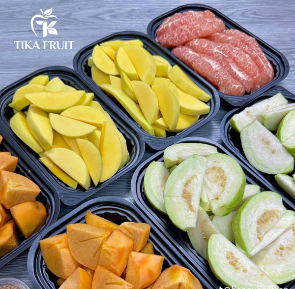 Trái cây cắt sẵn